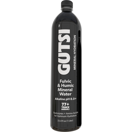GUTSI Original Mineral-Infused Water – 12 Pack (1 Liter)