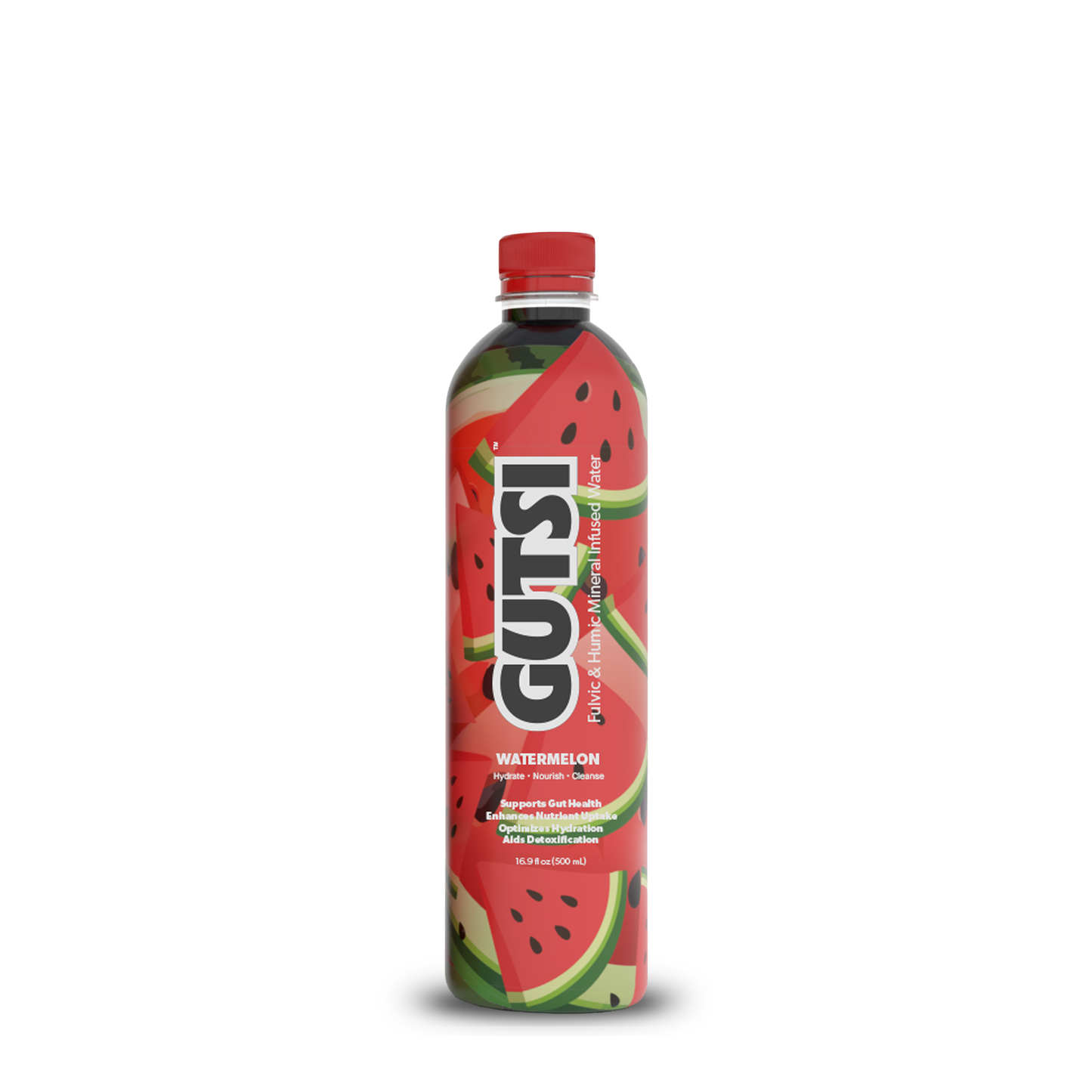 GUTSI Watermelon — Still Mineral Infused Water (16.9 Fl. oz.) (Copy)