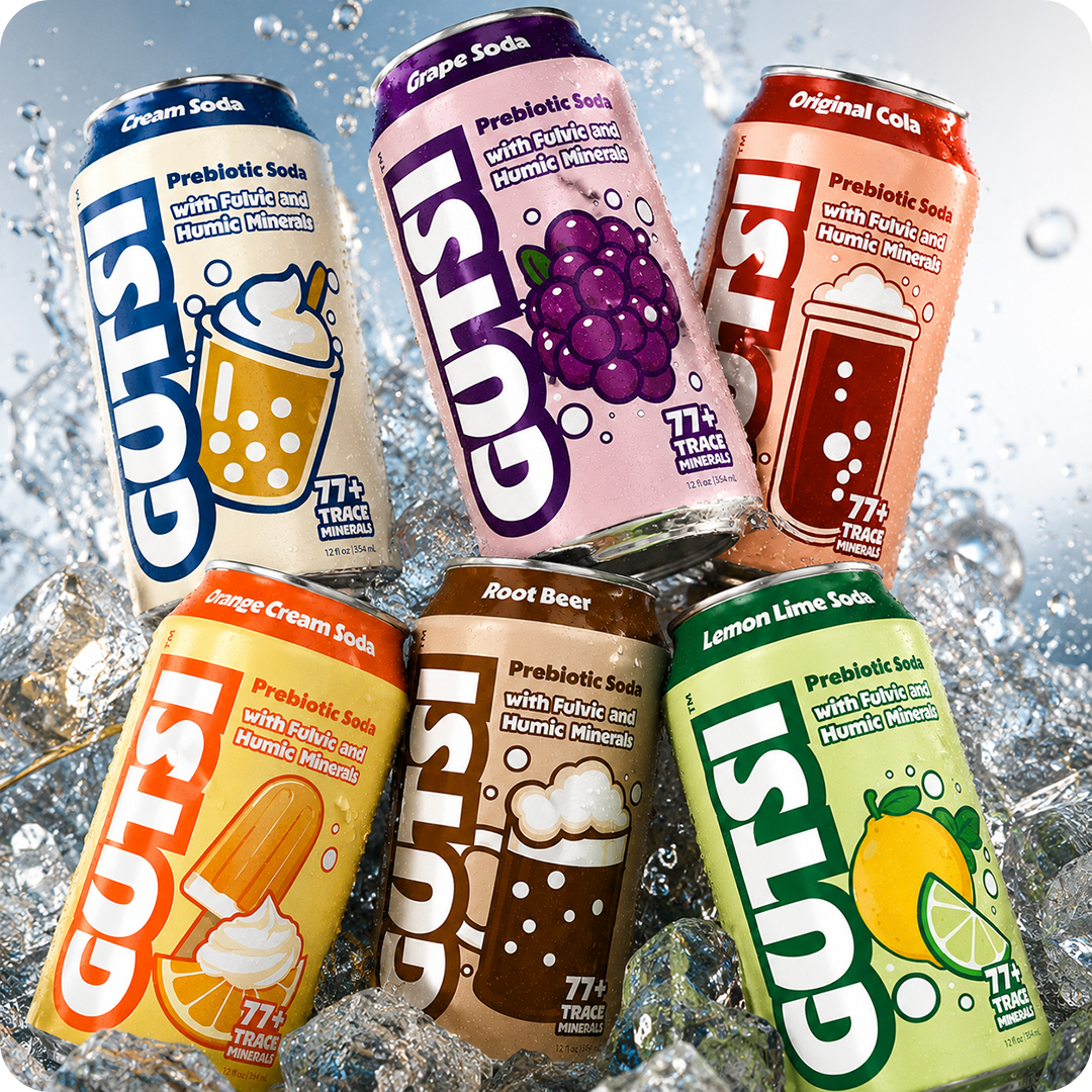 Prebiotic Mineral Sodas