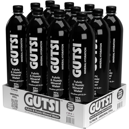 GUTSI Original Mineral-Infused Water – 12 Pack (1 Liter)