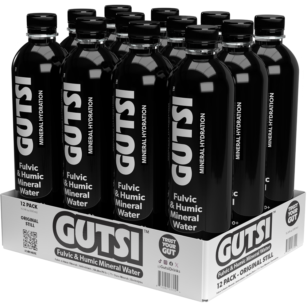 GUTSI Original Mineral Infused Water – 12 Pack (16.9 fl oz)