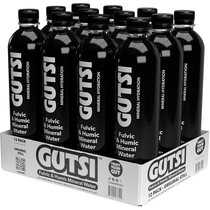 GUTSI Original Mineral Infused Water – 12 Pack (16.9 fl oz)
