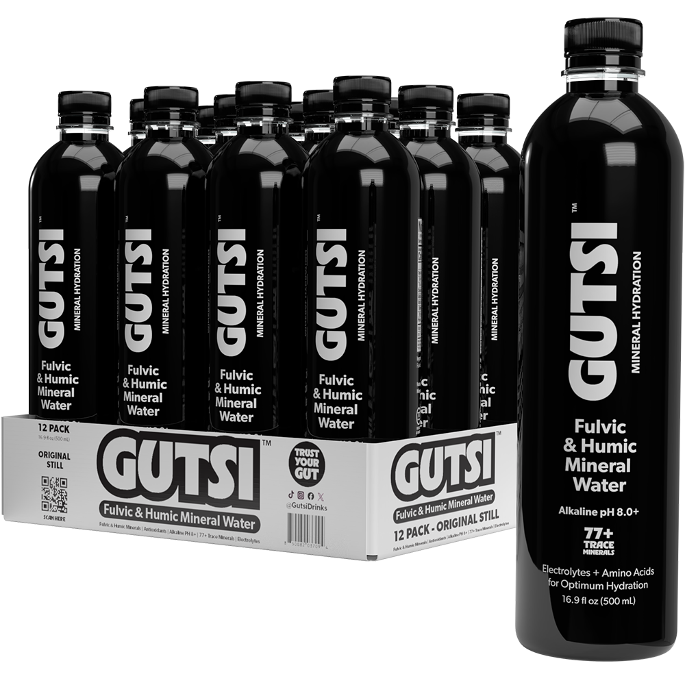 GUTSI Original Mineral Infused Water – 12 Pack (16.9 fl oz)