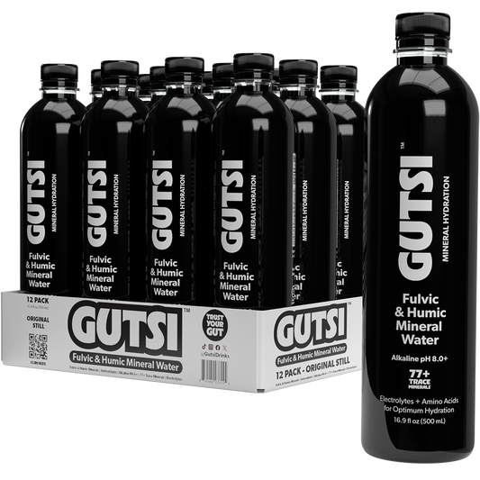 GUTSI Original Mineral Infused Water – 12 Pack (16.9 fl oz)