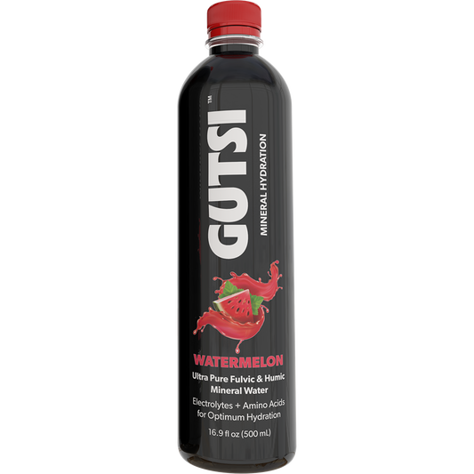 GUTSI Watermelon Mineral-Infused Water – 12 Pack (16.9 fl oz)