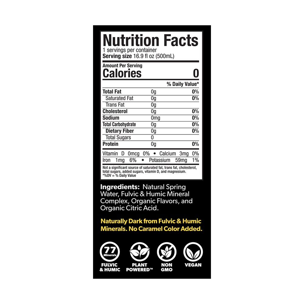 GUTSI Lemon Mineral-Infused Water – 12 Pack (16.9 fl oz)