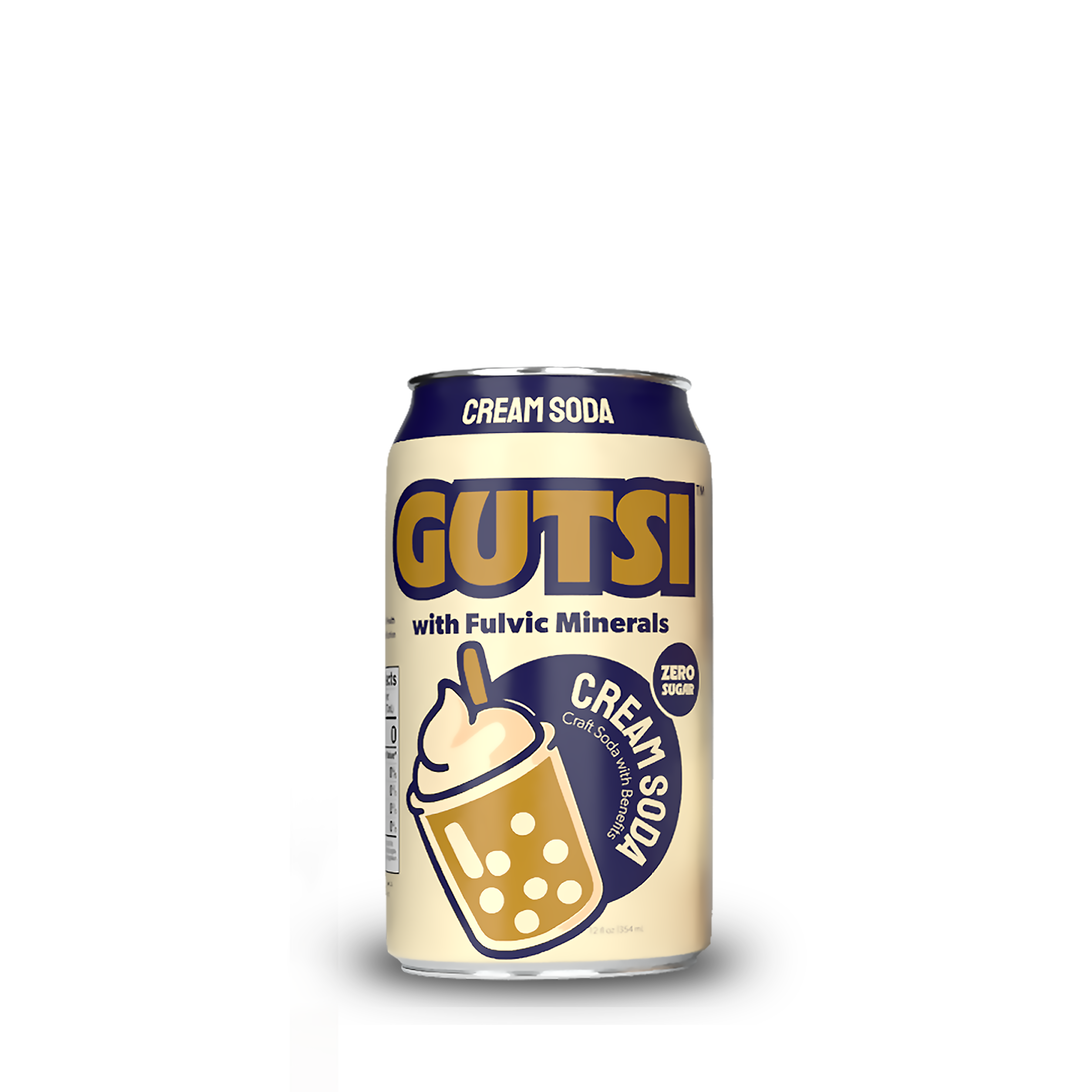 GUTSI Craft Soda — Cream Soda (12 oz Can)