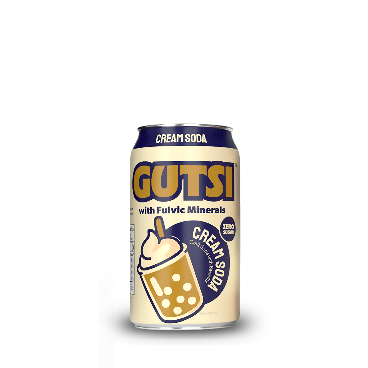 GUTSI Craft Soda — Cream Soda (12 oz Can)