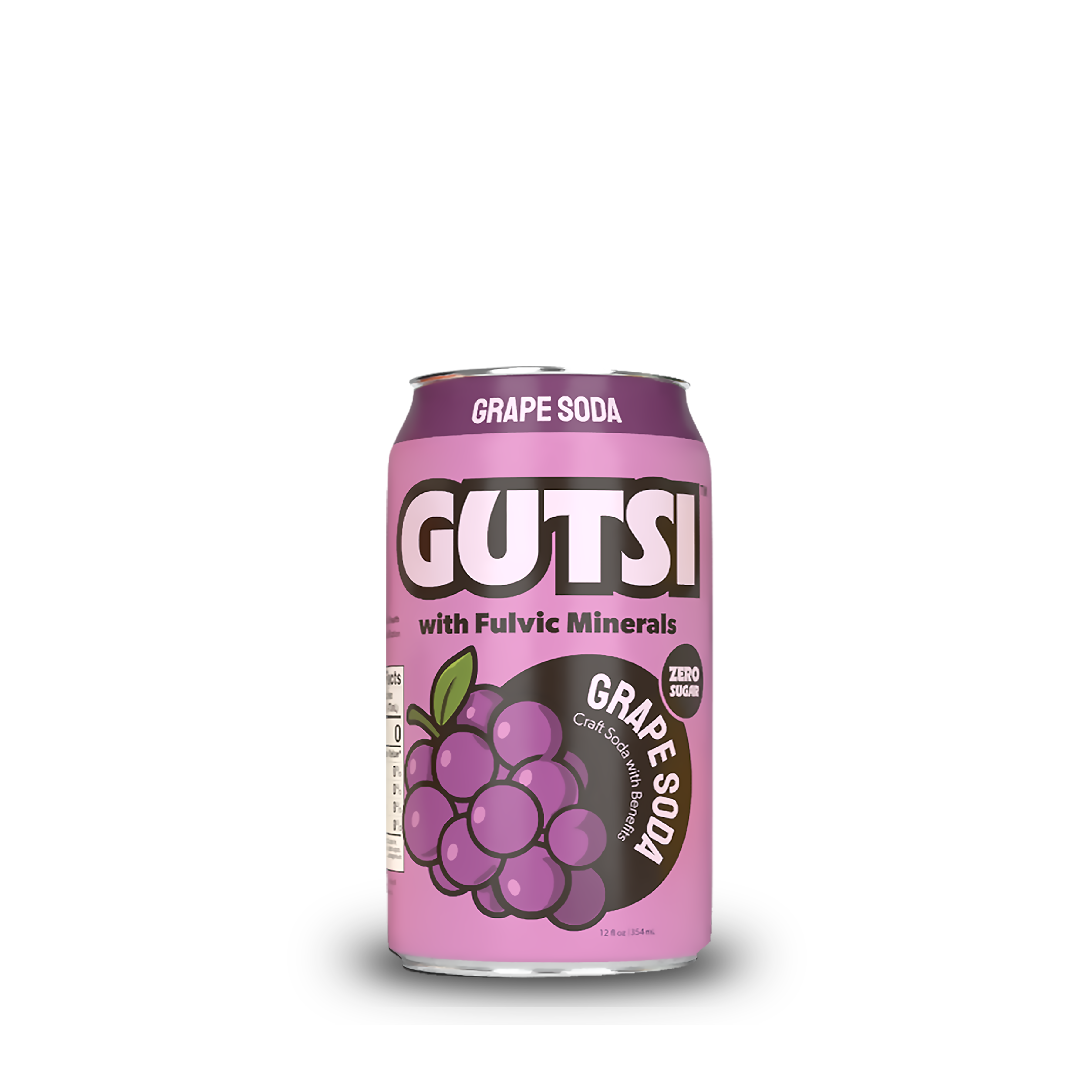GUTSI Craft Soda — Grape (12 oz Can)