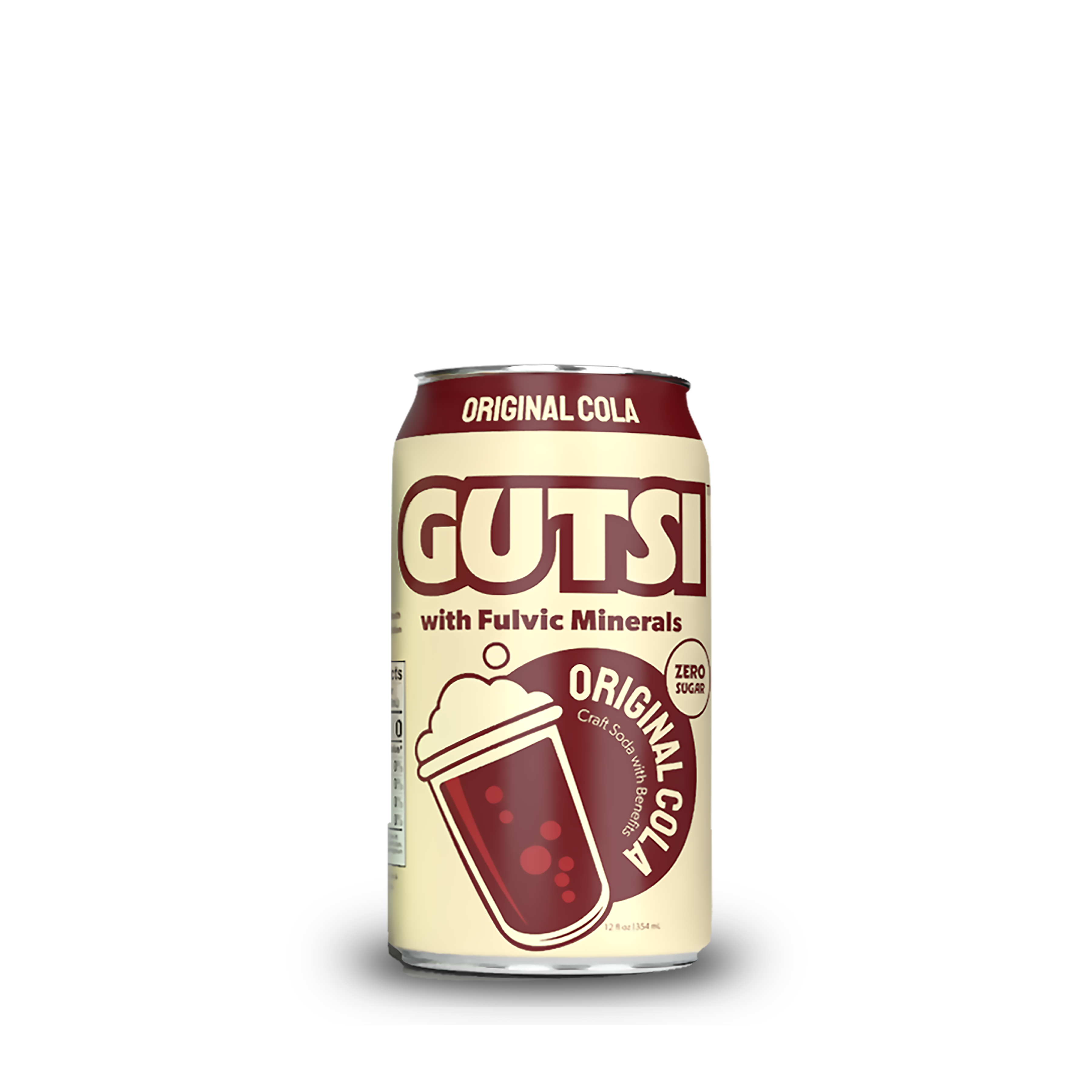 GUTSI Craft Soda — Original Cola (12 oz Can)