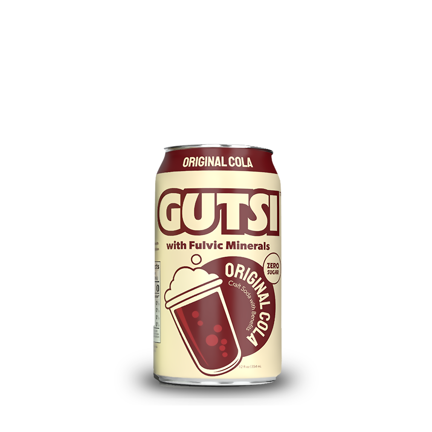 GUTSI Craft Soda — Original Cola (12 oz Can)