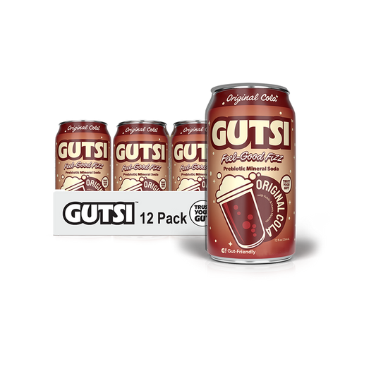 Refresco artesanal GUTSI — Cola original (lata de 355 ml)