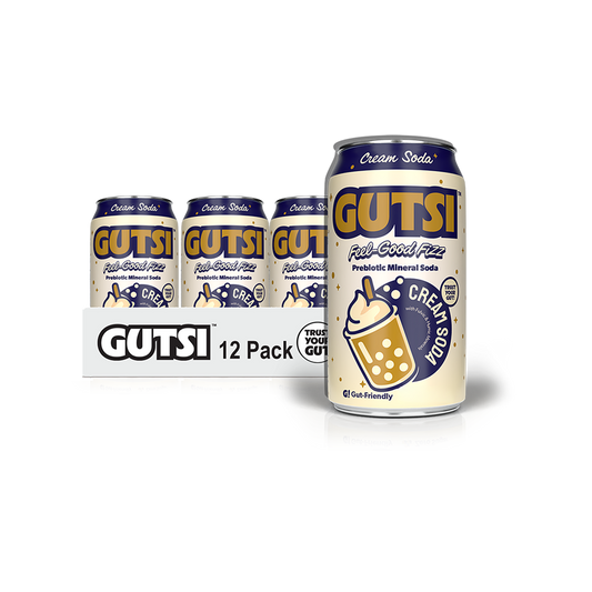 Soda artesanal GUTSI — Soda en crema (lata de 12 oz)