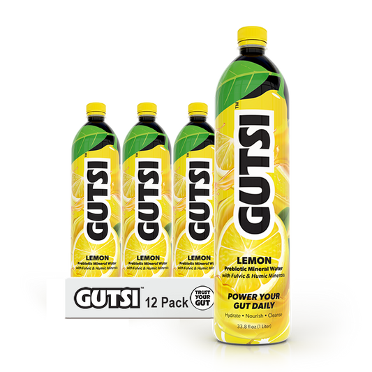 Eau minérale plate GUTSI Citron (1 litre)