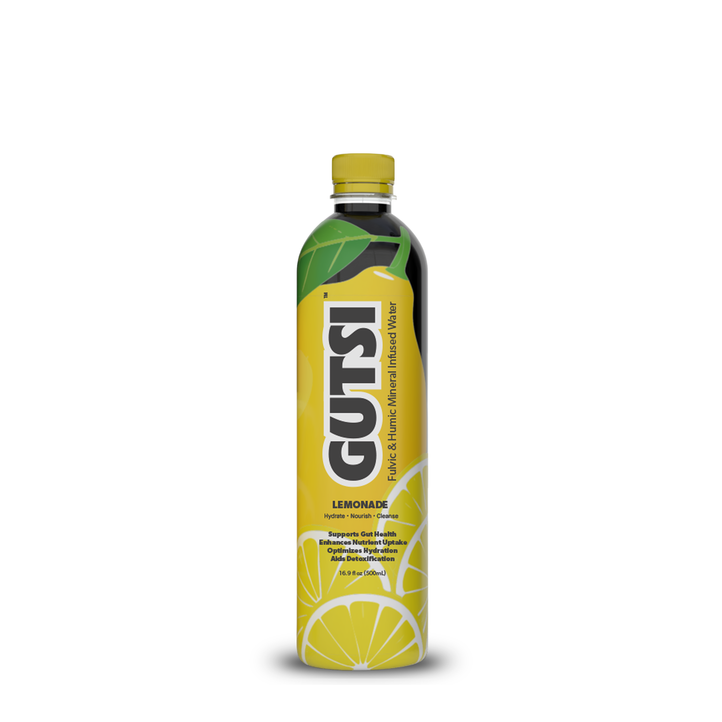 GUTSI Lemonade — Still Mineral Infused Water (16.9 Fl. oz.)