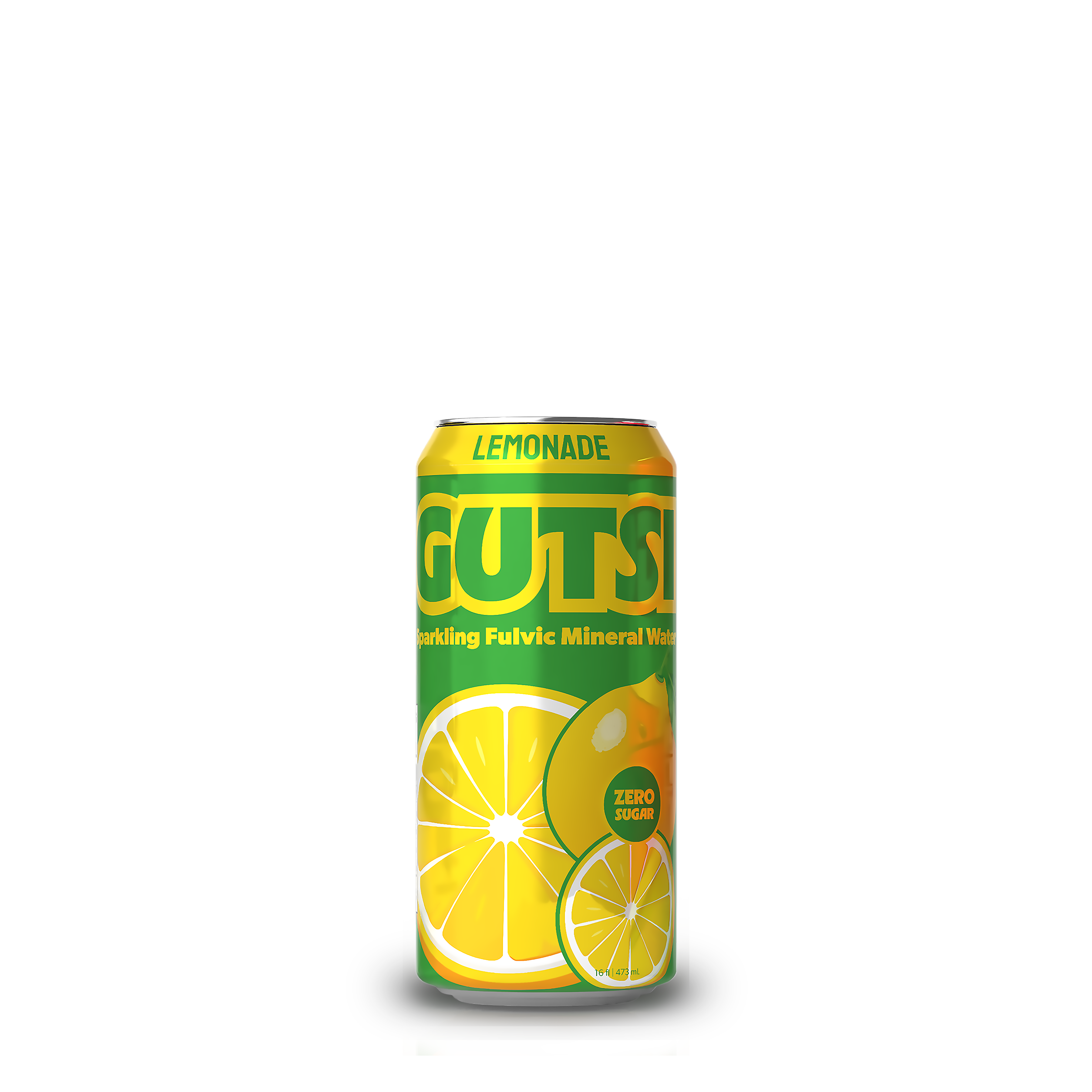 GUTSI Sparkling Lemonade — Fulvic Mineral Water (16 oz Can)
