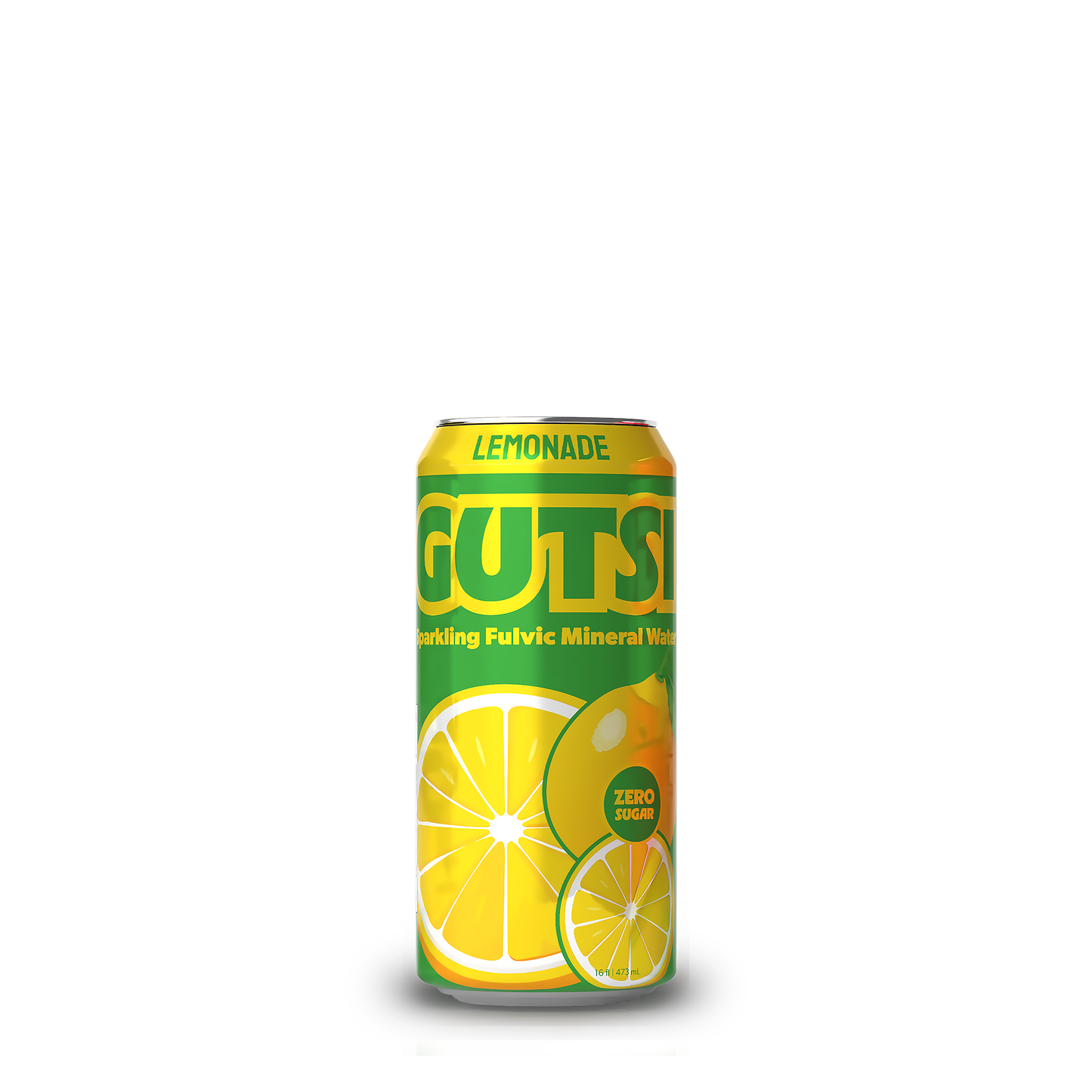 GUTSI Sparkling Lemonade — Fulvic Mineral Water (16 oz Can)
