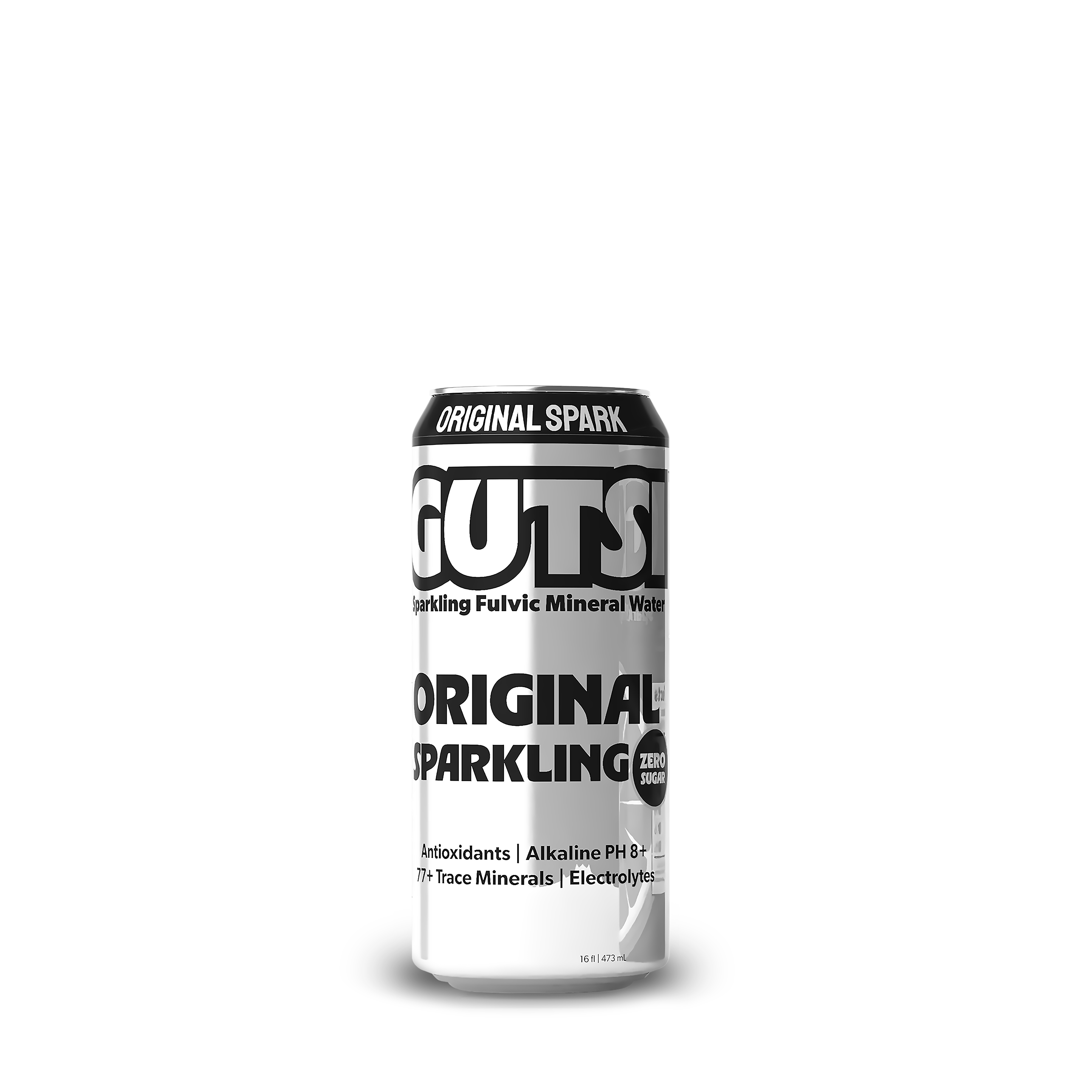 GUTSI Sparkling Original — Fulvic Mineral Water (16 oz Can)