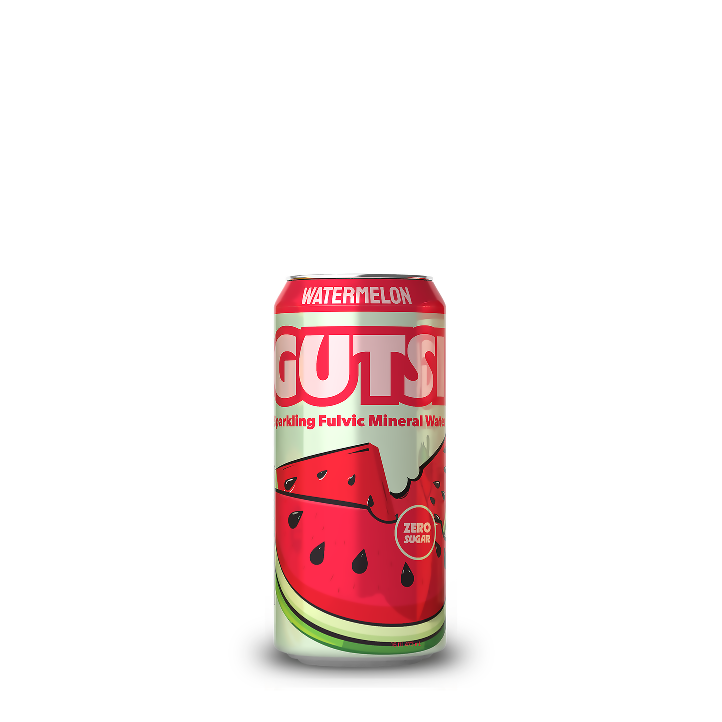 GUTSI Sparkling Watermelon — Fulvic Mineral Water (16 oz Can)